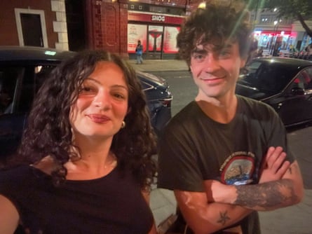 Lily and Brodie on their date.