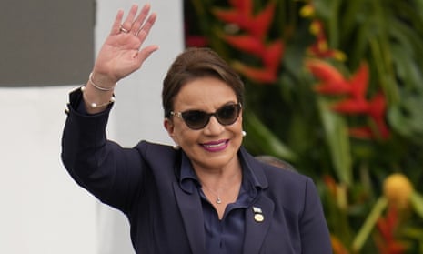 President Xiomara Castro said her government had declared ‘war on extortion’.
