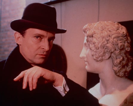 Jeremy Brett as the detective in the ITV TV series Sherlock Holmes.