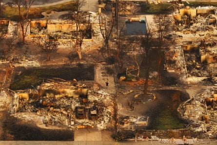 burned down homes