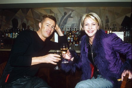 With Lee Chapman in 2001.
