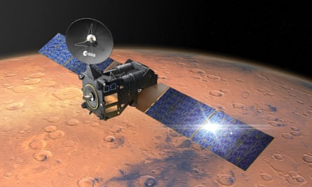 ExoMars Trace Gas Orbiter approaching Mars
