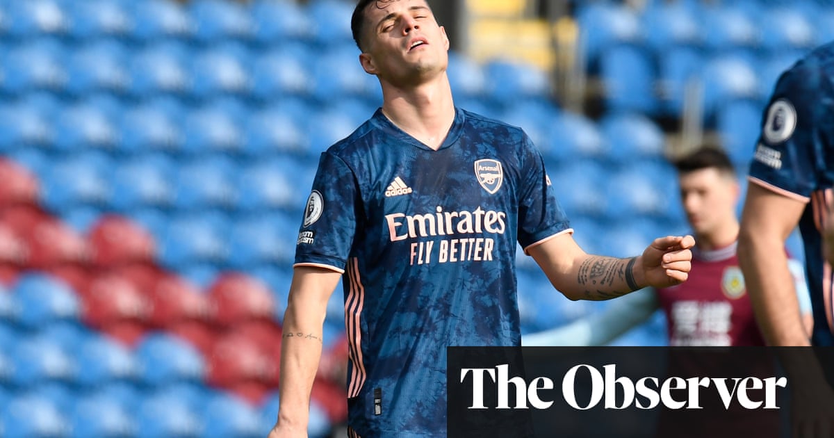 Granit Xhaka blunder and late VAR drama cost Arsenal in draw at Burnley