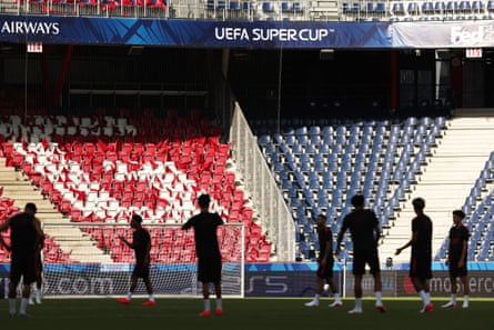 PSG training in Salzburg