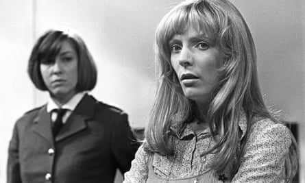 Myra Frances, left, and Alison Steadman in James Robson’s television play Girl, 1974.