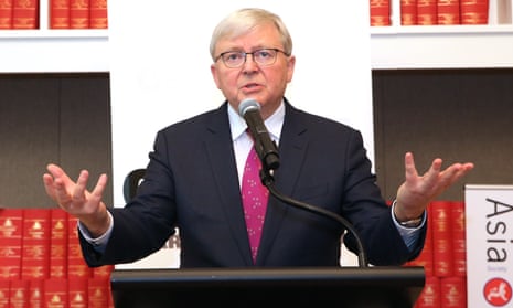 Kevin Rudd launches Peter Hartcher’s Quarterly Essay at Parliament House