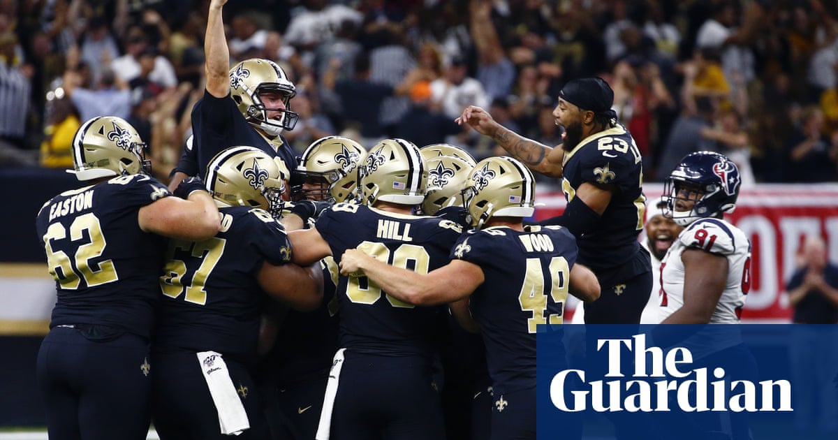 Lutzs monster field goal sends Saints to last-gasp win over Texans