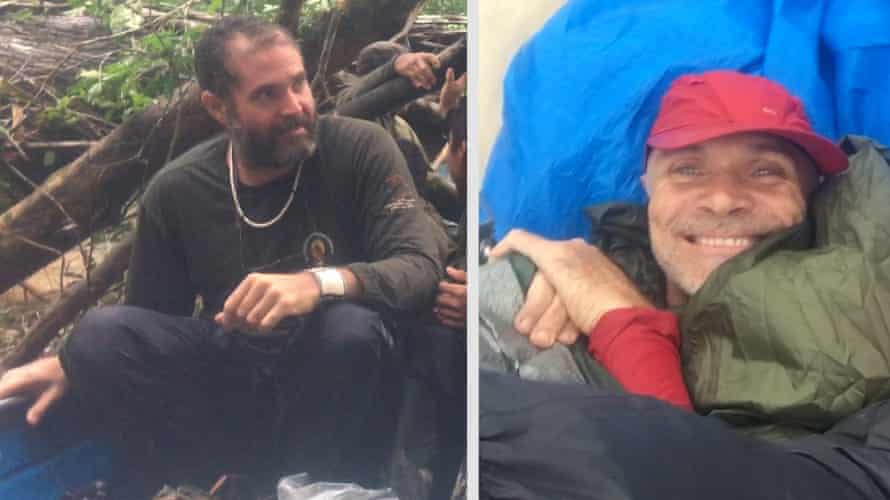 Bruno Pereira, left, and Dom Phillips in 2018.