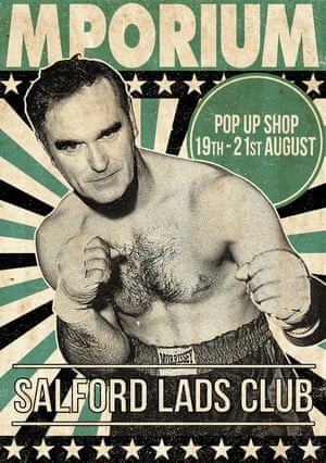 Morrissey’s Mporium pop up poster
