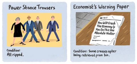 Stephen Collins cartoon on Tory estate sale, panel 6