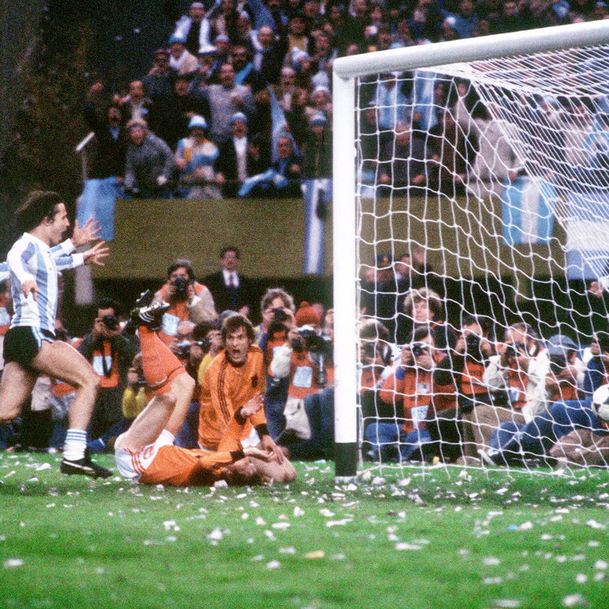 The Political Message Hidden On The Goalposts At The 1978 World Cup Soccer The Guardian The Political Message Hidden On The Goalposts At The 1978 World Cup Soccer The Guardian