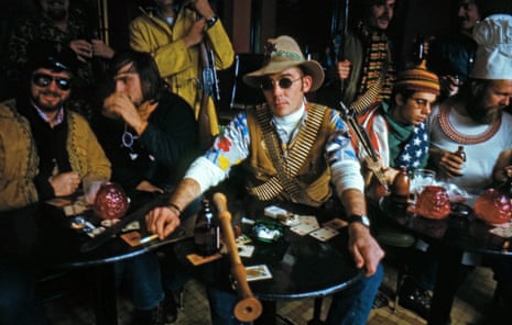 A still from the documentary film Gonzo; The Life and Work of Dr Hunter S Thompson