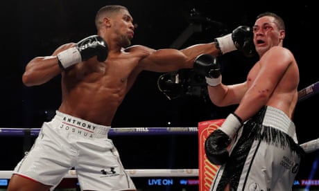 Image result for anthony joshua vs parker