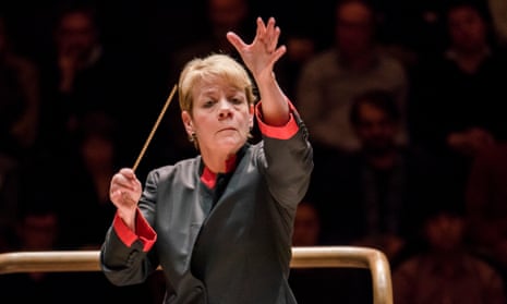 Marin Alsop was also the first woman to conduct the Last Night of the Proms.