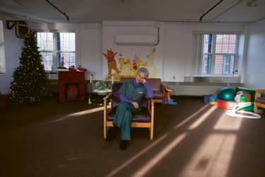 Judy, successful nan nursery astatine Bedford Hills Correctional Facility, NY, 2019