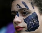 ‘Defend our men!’: fears for women’s rights in Latin America over plans to counter gender violence…