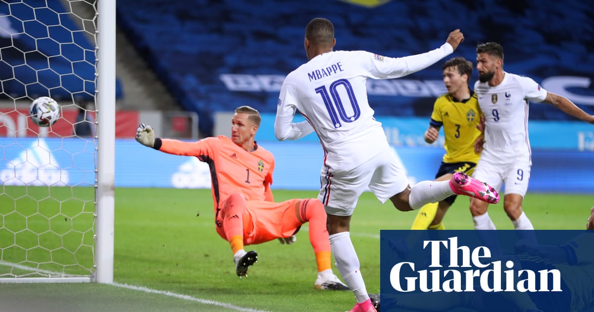 Nations League roundup: Mbappé gives France victory, Portugal hit four