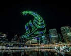 Falha técnica derruba 89 drones durante festival Vivid Sydney