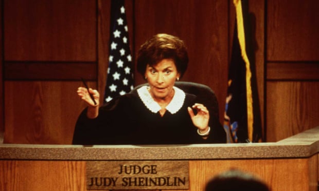 Sheindlin in her TV court in 1997: ‘My motivating factor was always to try to do the right thing.’