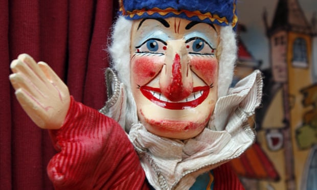 Unreliable indicators … the Eusa shows in Riddley Walker make use of old Punch and Judy puppets.