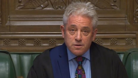 Speaker says May cannot have vote on same Brexit deal - video