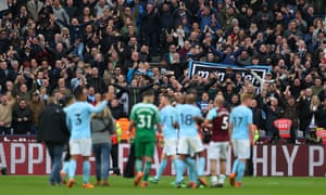 Manchester City fans will finally get to see their team lift the Premier League trophy after Sunday’s game against Huddersfield.
