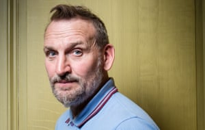 Head shot of actor Christopher Eccleston