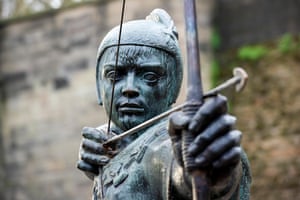 Sherwood, Snowdonia and the Solent: seven great UK escapes to make now | Beautifully British escapes 4 The newly repaired Robin Hood Statue, by the Castle in Nottingham City Centre