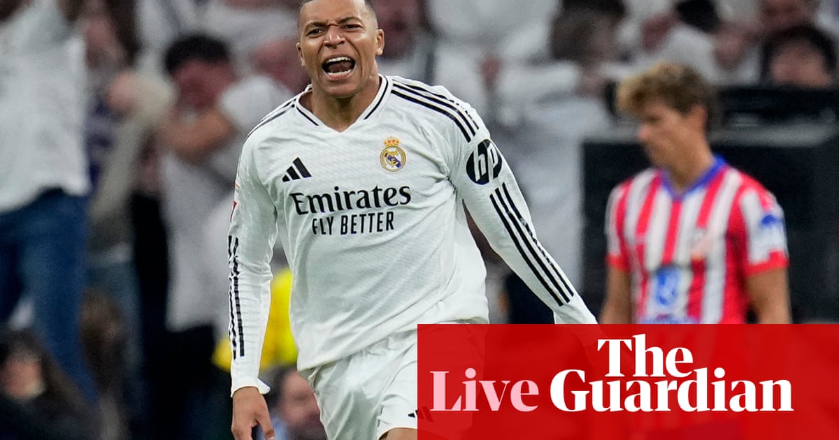 Real Madrid 1-1 Atlético Madrid: La Liga – as it happened
