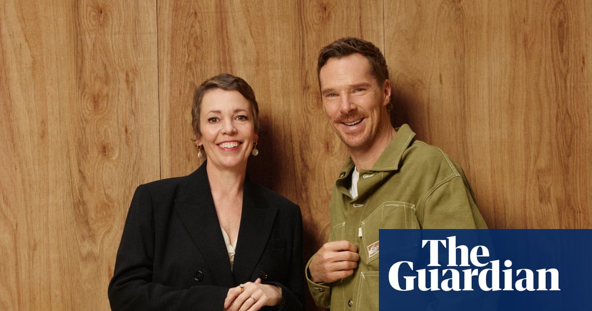 Love is great. But then one of you will be dog-tired and doing the bins': Benedict Cumberbatch and Olivia Colman on how to survive a marriage