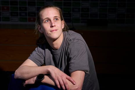 Portraite of the Everton and Netherlands striker Katja Snoeijs.