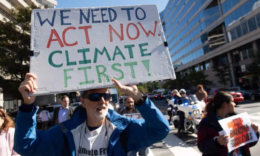 Joe Biden vowed to make the fight against global heating a top priority.