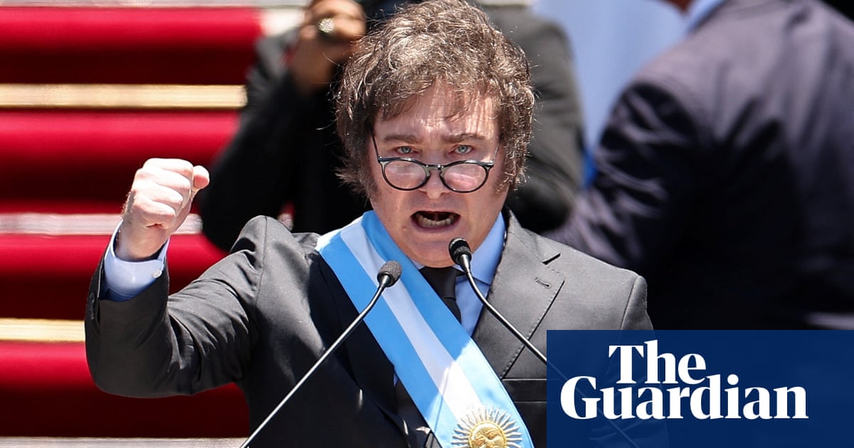 Javier Milei sworn in as president in ‘tipping point’ for Argentina