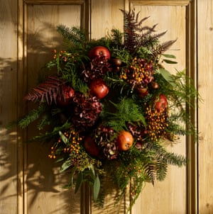 Christmas wreath, from £90.