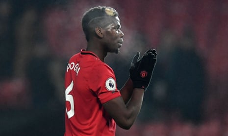 Paul Pogba, seen here against Newcastle United on 26 December, has made only seven Premier League appearances this season. 