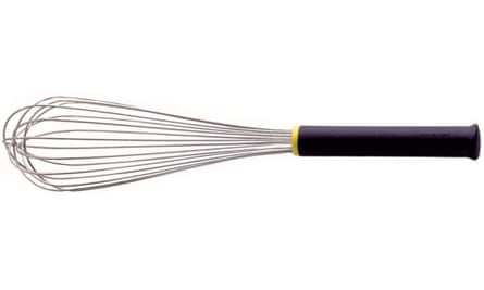 Matfer 111024 Whisk with Plastic Handle, Black, 14”