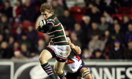 Sam Vesty playing for Leicester in 2006.