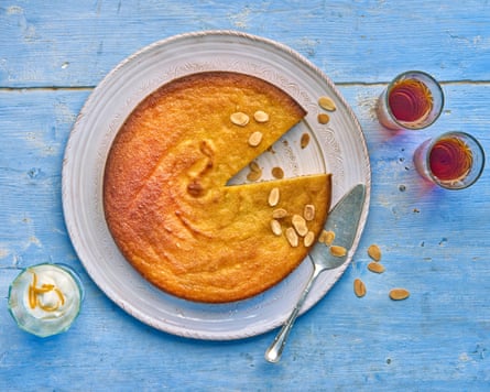 Orange and almond cake by Claudia Roden.