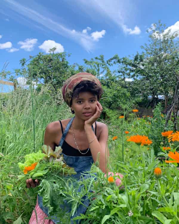 Poppy Okotcha, ecological grower, forager and home cook.