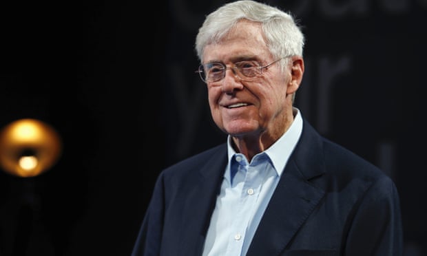Charles Koch, chief executive officer of Koch Industries.