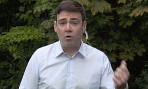 Andy Burnham speaking on the BBC's Andrew Marr show