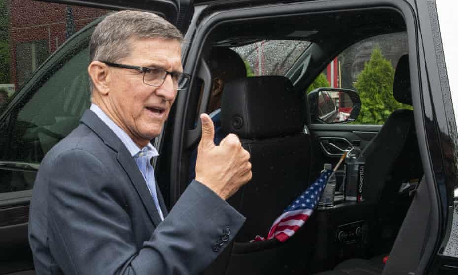 Michael Flynn, Trump’s former national security adviser, in June.