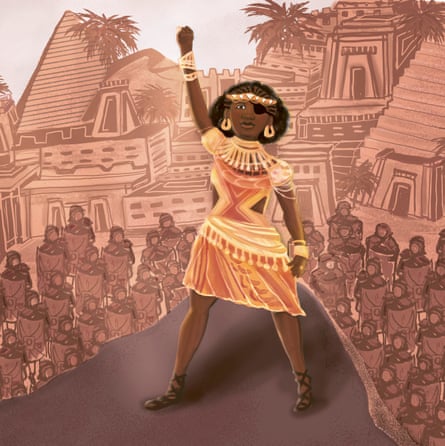 Illustration by Jeanetta Gonzales from Our Story Starts in Africa.