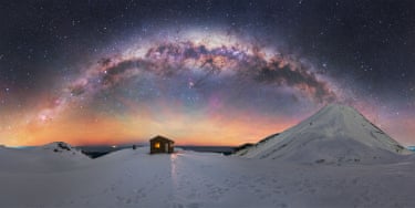 the image is the result of a large-scale panorama composed of 78 individual frames, captured over the course of approximately one hour and 15 minutes