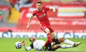 Diogo Jota makes a welcome return to the Liverpool starting XI.