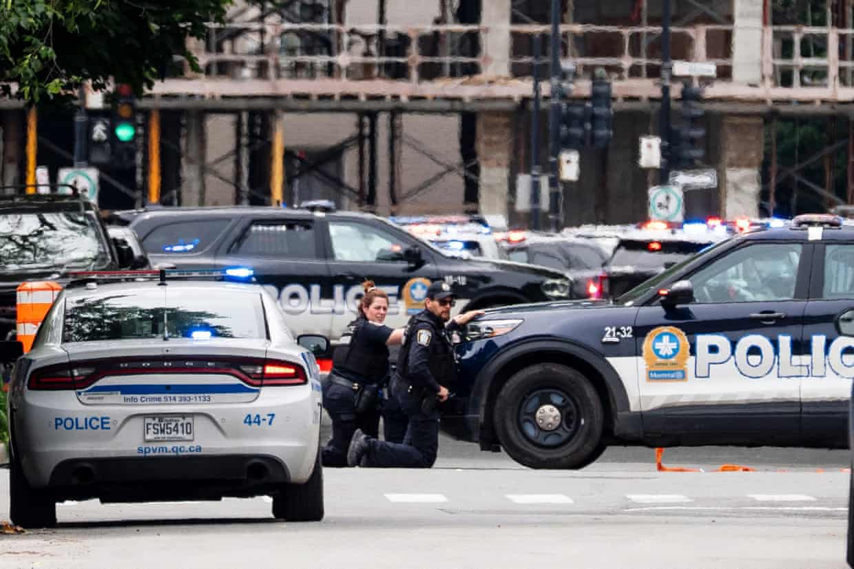 Montreal hotel shooting kills police officer and civilian as suspect with long gun is shot dead