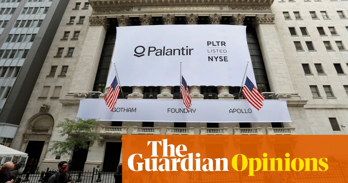 Peter Thiel's Palantir poses a grave threat to Americans | Robert Reich