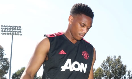 Anthony Martial says he will return to training with Manchester United on Thursday.