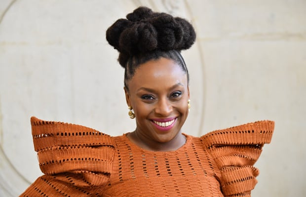 Chimamanda Ngozi Adichie attends the Dior Haute Couture Spring/Summer 2020 show as part of Paris Fashion Week on January 20, 2020 in Paris, France