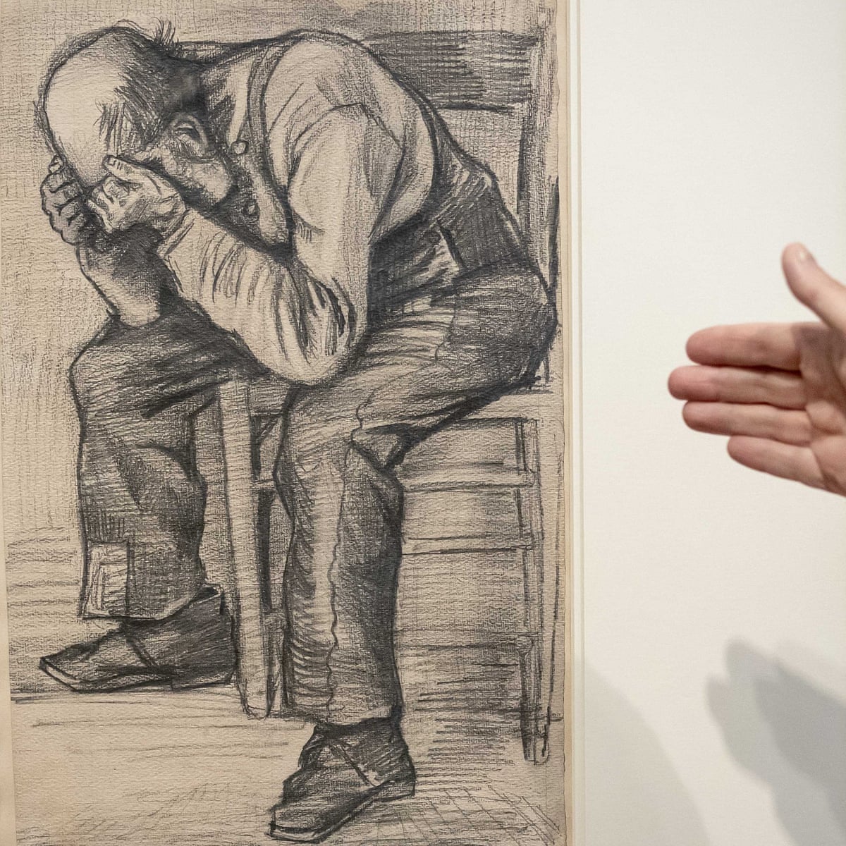 Pencil Drawing Of Old Man Identified As Van Gogh Work Vincent Van Gogh The Guardian Pencil Drawing Of Old Man Identified As Van Gogh Work Vincent Van Gogh The Guardian
